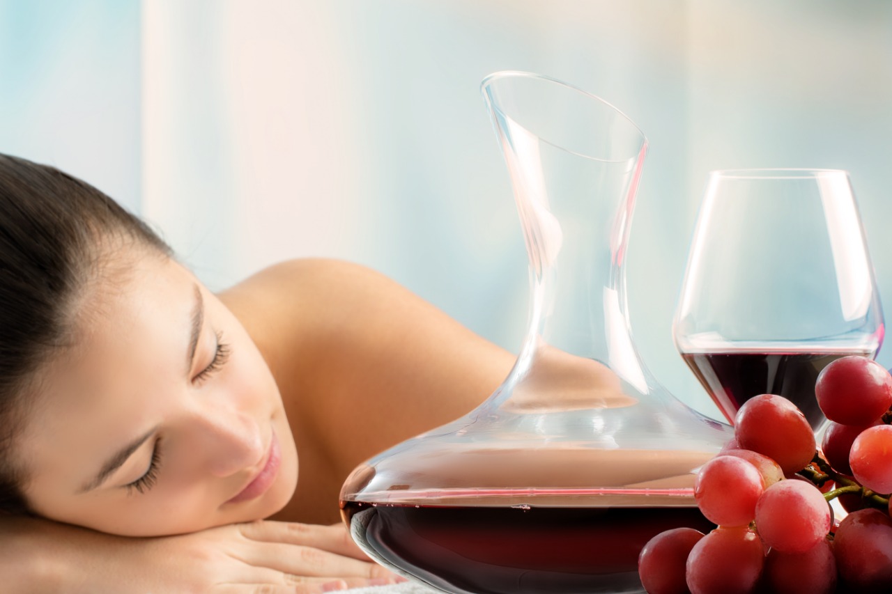 Wine massage